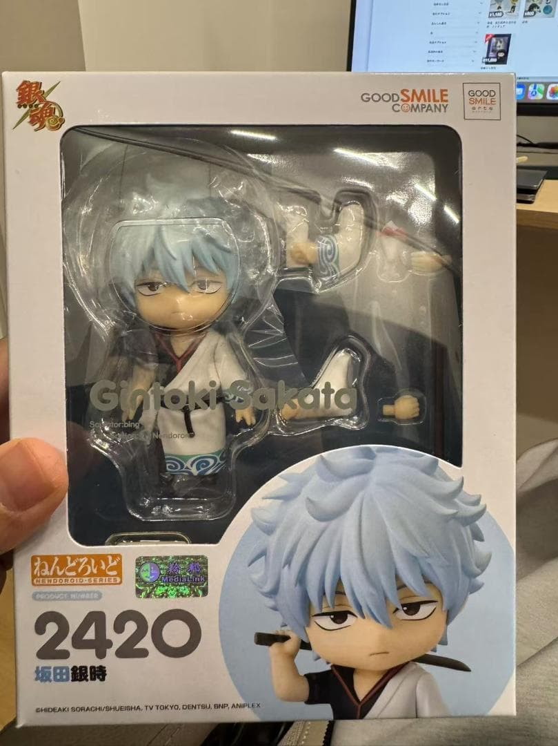 新品 银魂 ぎんたま ねんどろいど 坂田銀時 神楽 志村新八 万事屋全3種