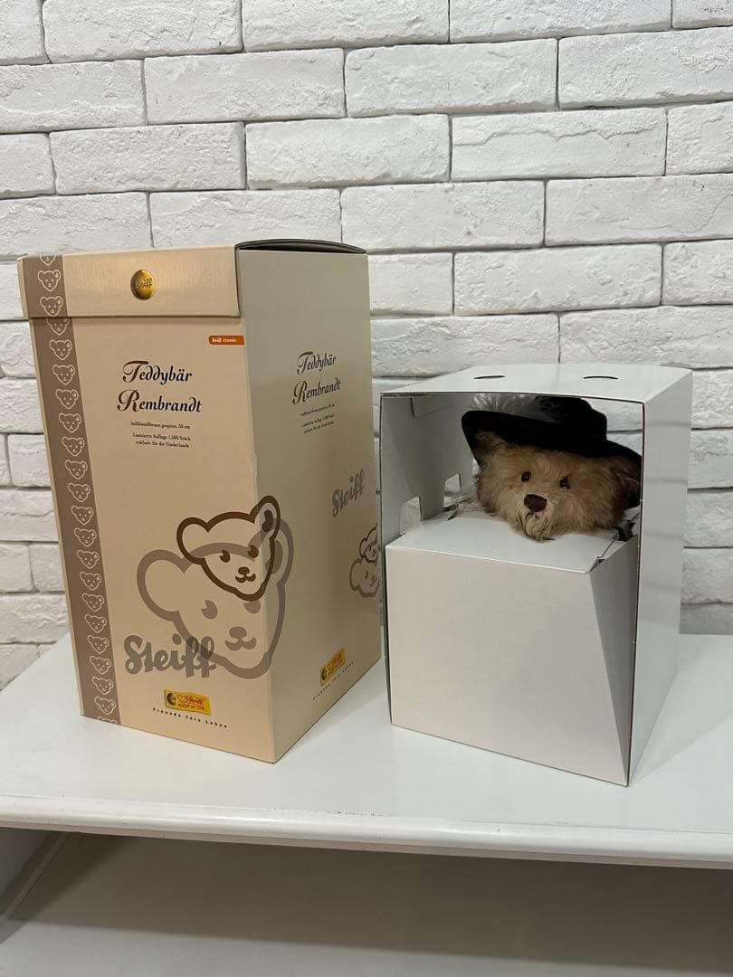 ⭐️【全国送料無料】ドイツ　ぬいぐるみ　シュタイフ社製　レンブラント　テディベア