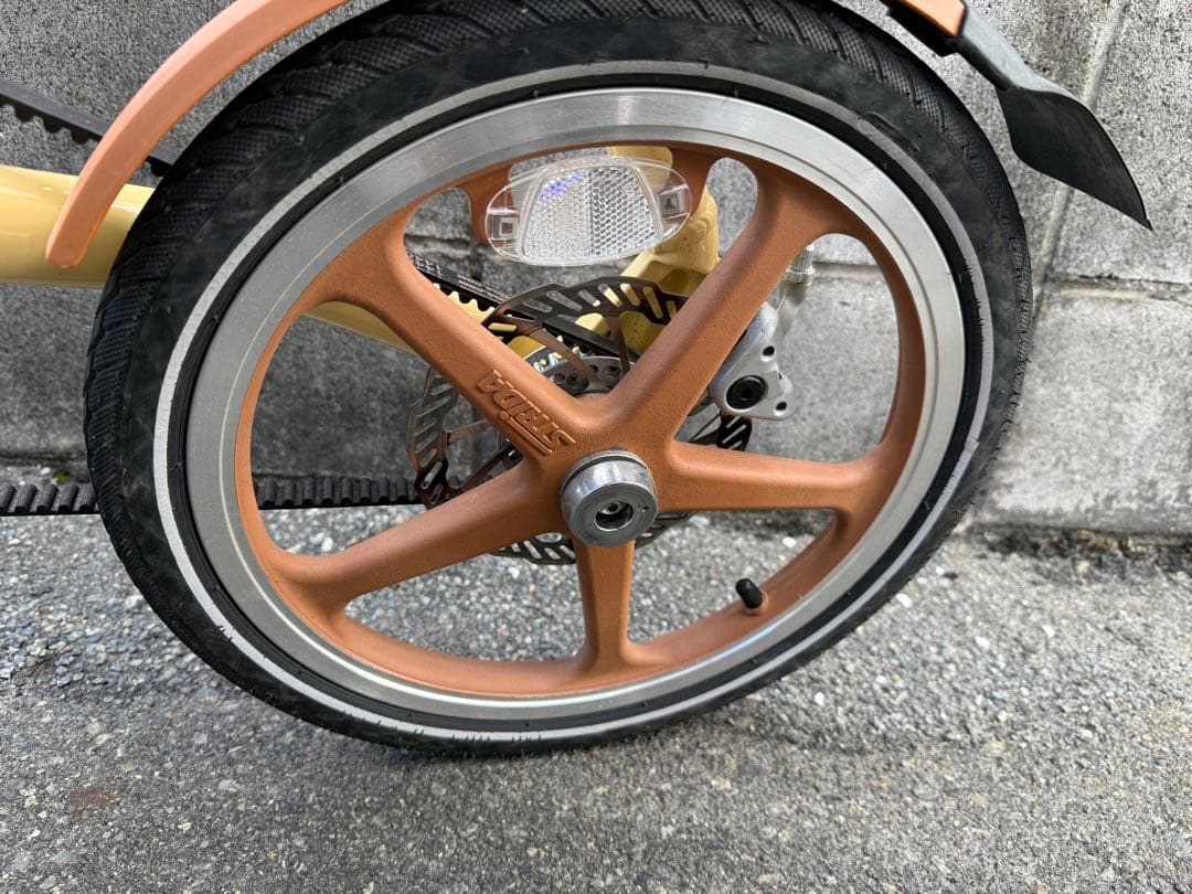 T*6様 STRIDA LT 16折りたたみ自転車 廃盤カラー クリーム