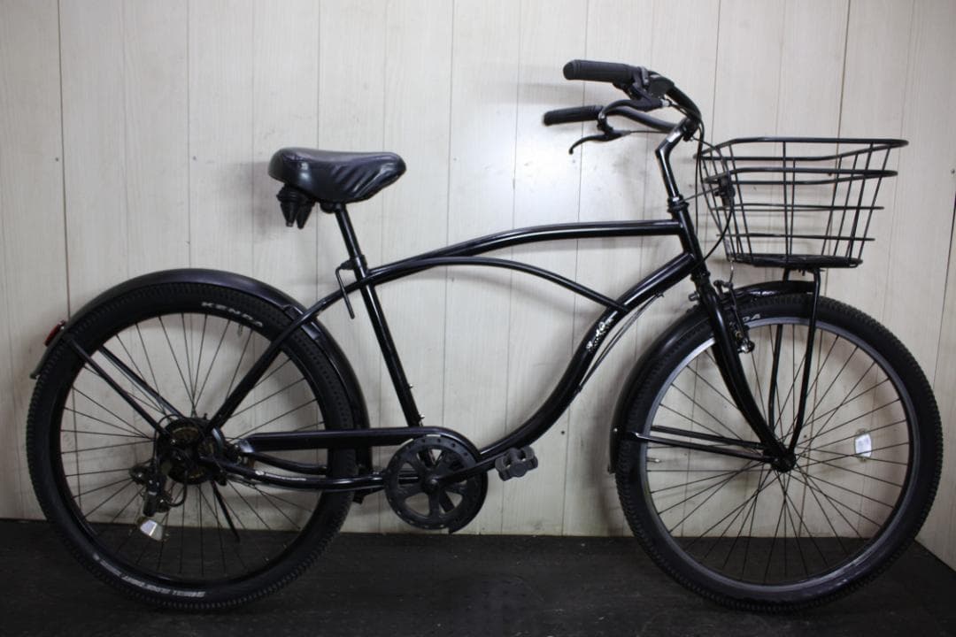 NORTH  26インチ 450mm シマノ6速 ビーチクルーザー