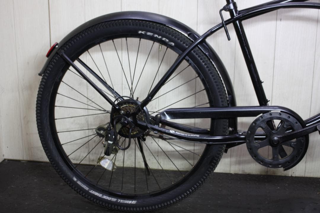 NORTH  26インチ 450mm シマノ6速 ビーチクルーザー