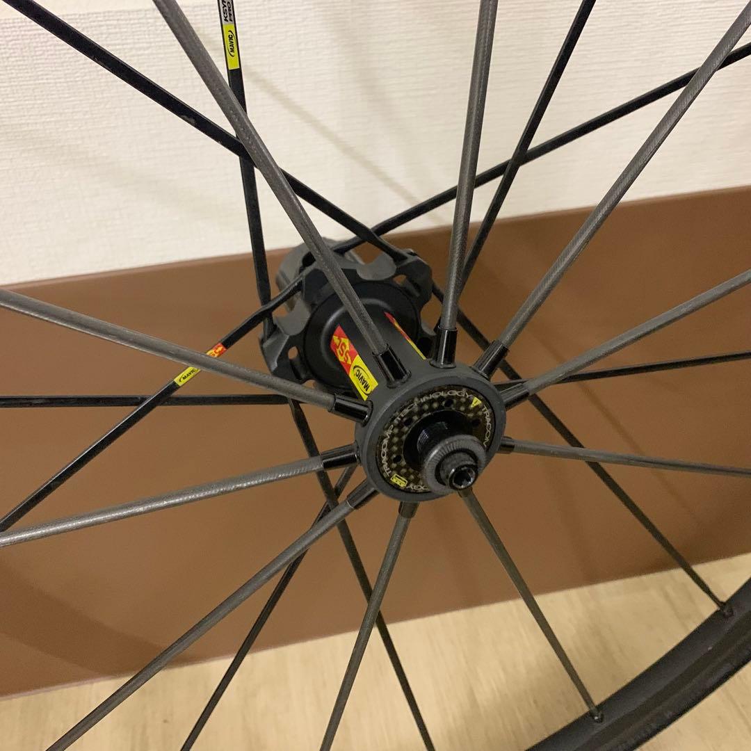 閃*光様 【現状品】MAVIC マヴィック 自転車 ホイール バック付き ロード