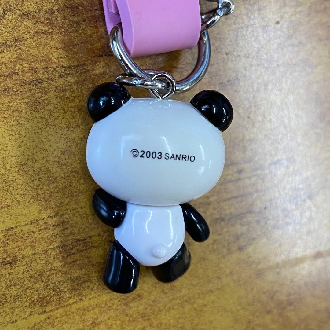 当時物 サンリオ パンナピッタ ストラップ パンダ