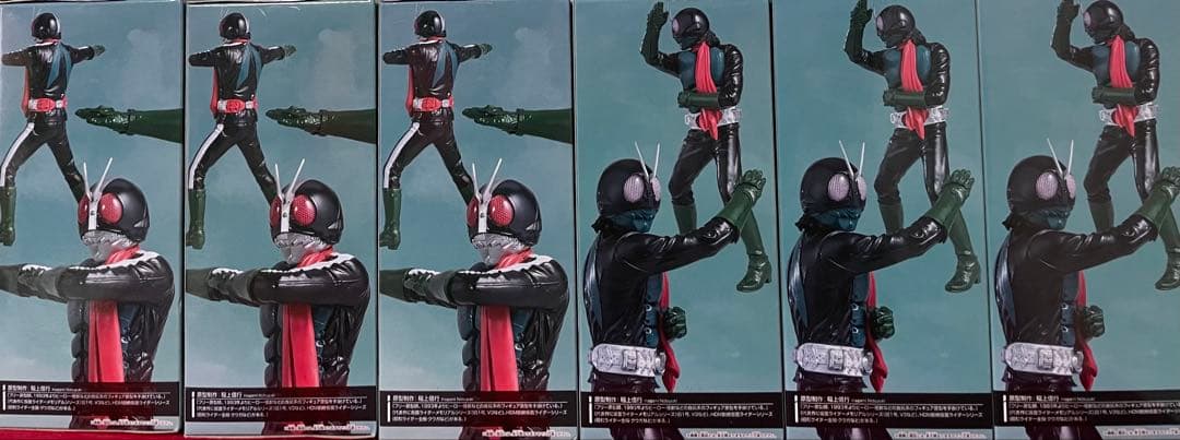 映画『シン・仮面ライダー』英雄勇像 仮面ライダー 6個まとめ売り