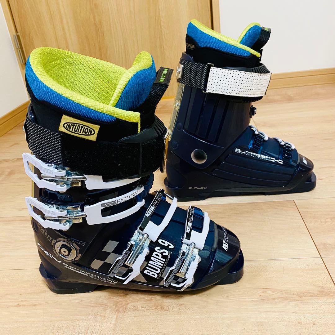 【匿名配送】GENFACTORY BUMPS9 RACE 24cm スキーブーツ