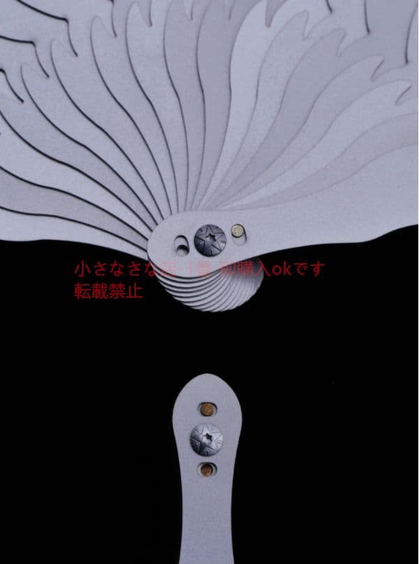 羽の剣 アルミ合金扇 うちわ 実用品