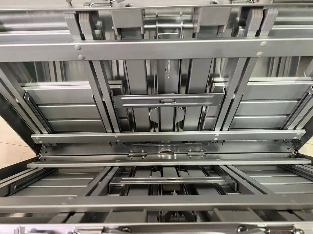 【廃盤品】美品！コールマンアルミ折りたたみテーブル・チェアセットColeman