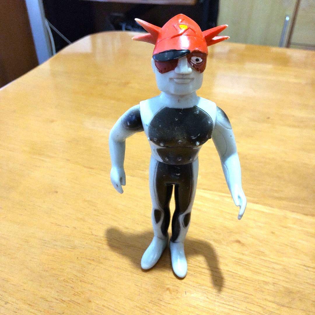 当時物　ソフビ　新造人間キャシャーン　ブライキングボス　ブルマァク