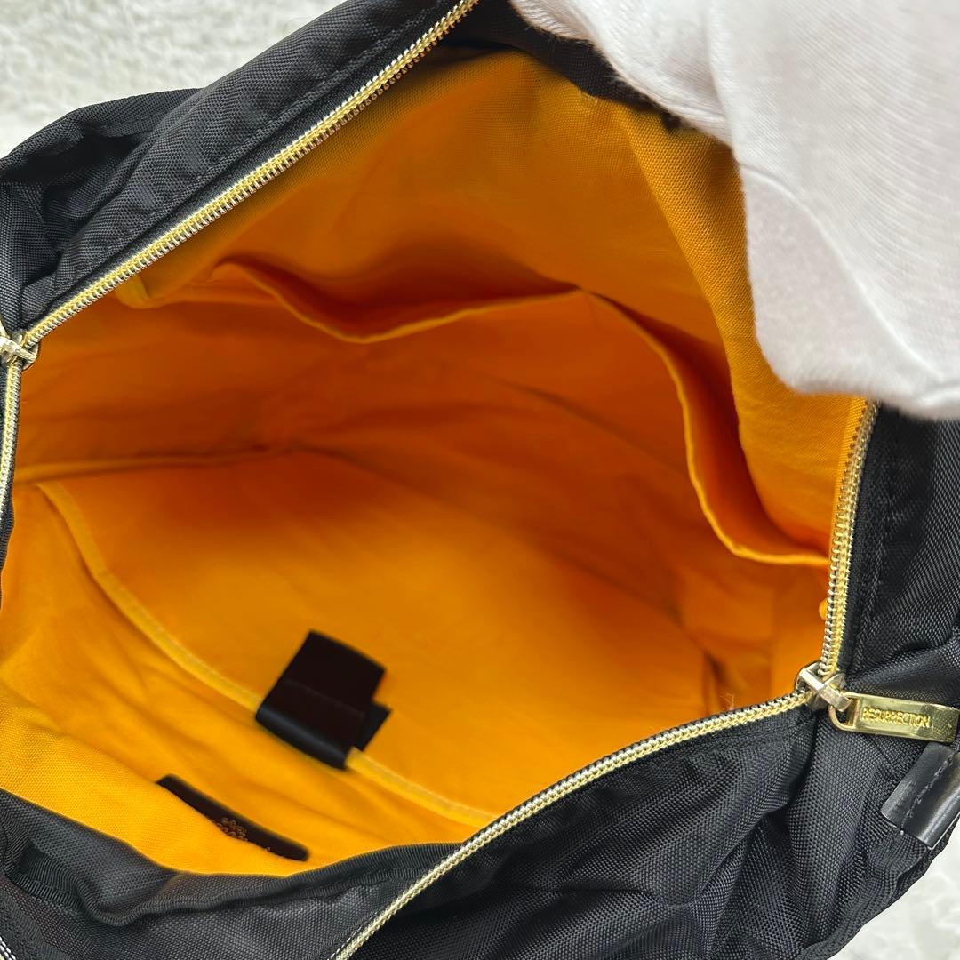 極美品/ レザレクション　リュック　ラルスNo.3　2way　ロゴ　ドイツホック