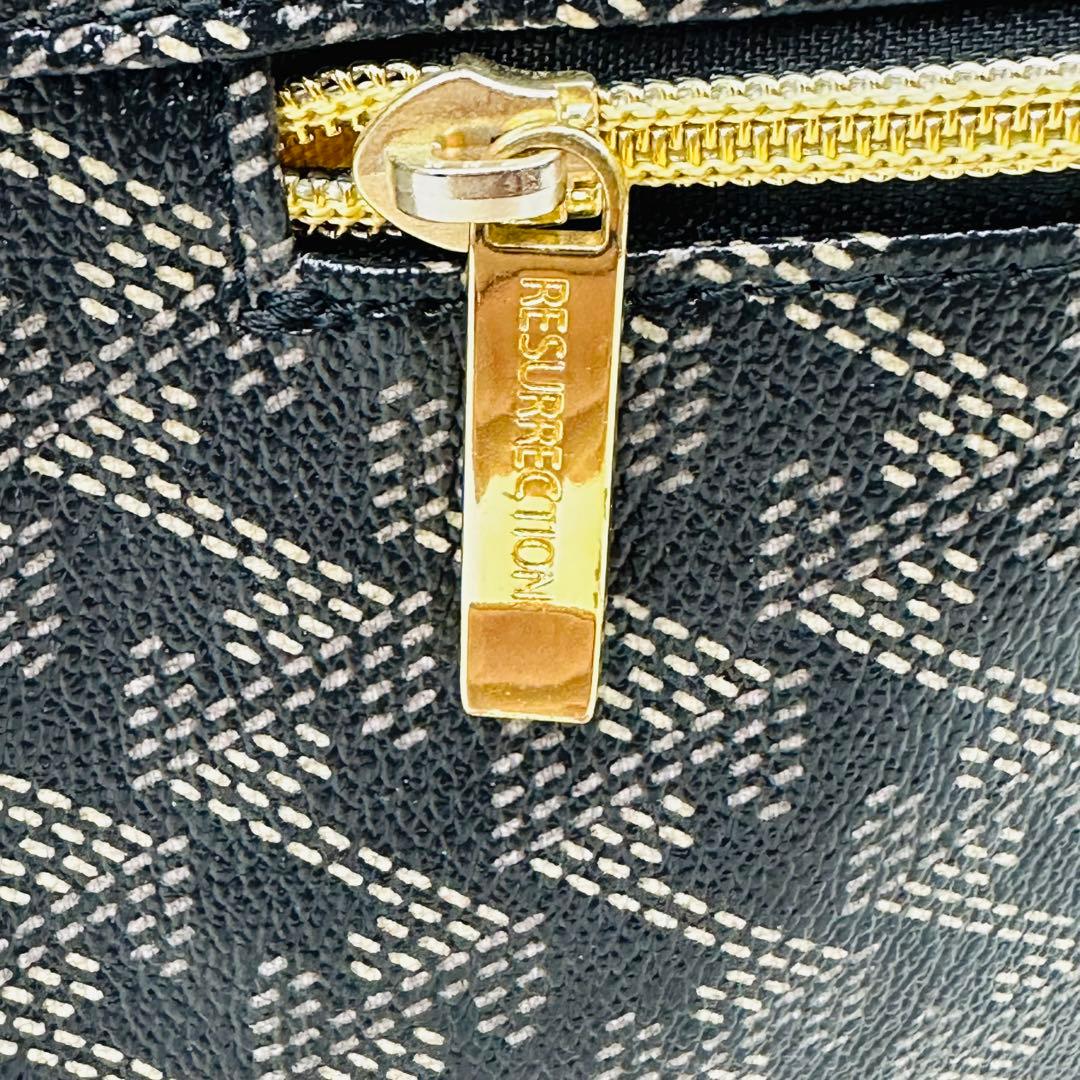 極美品/ レザレクション　リュック　ラルスNo.3　2way　ロゴ　ドイツホック