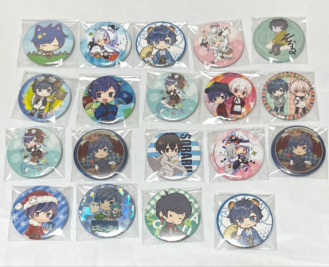 歌い手　まふまふ　そらる　缶バッジ　大量まとめ売り