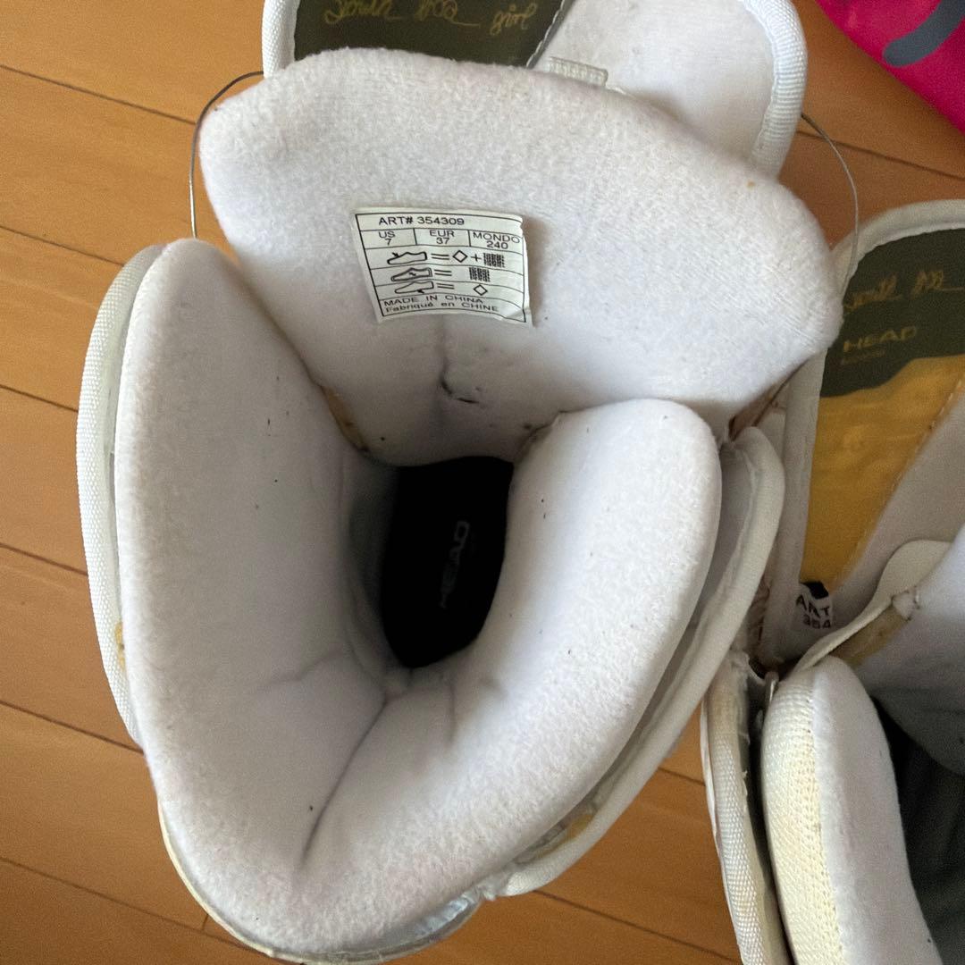 HEAD スノーボードブーツ 女性用 ボアシステム　24cm