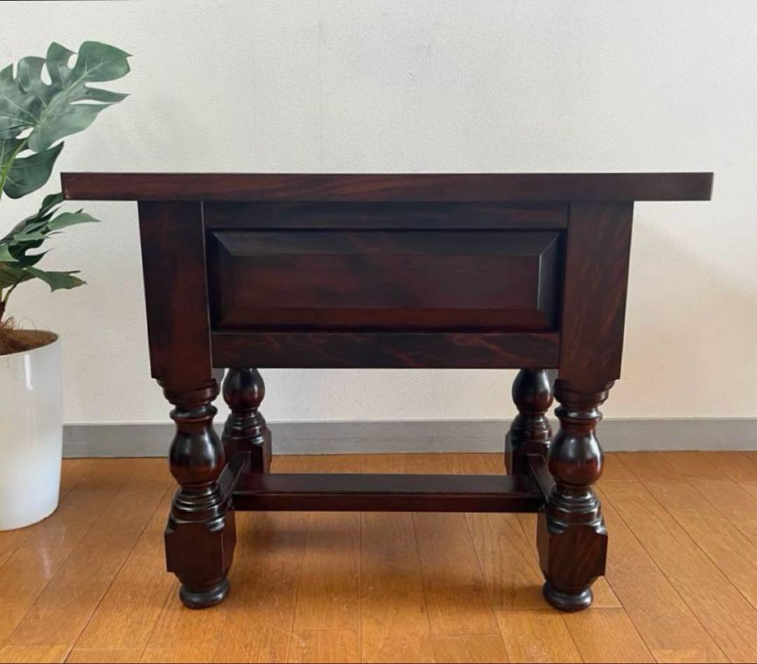 松本民芸家具　ナイトテーブル　14.8万　工芸　アンティーク　ヴィンテージ　民藝