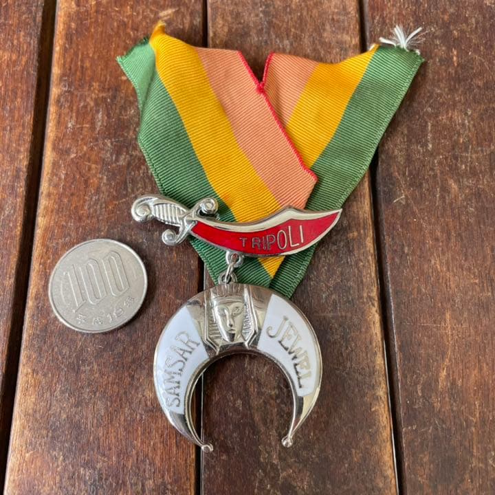 50s〜60s ヴィンテージ　フリーメイソン勲章　秘密結社アンティーク雑貨