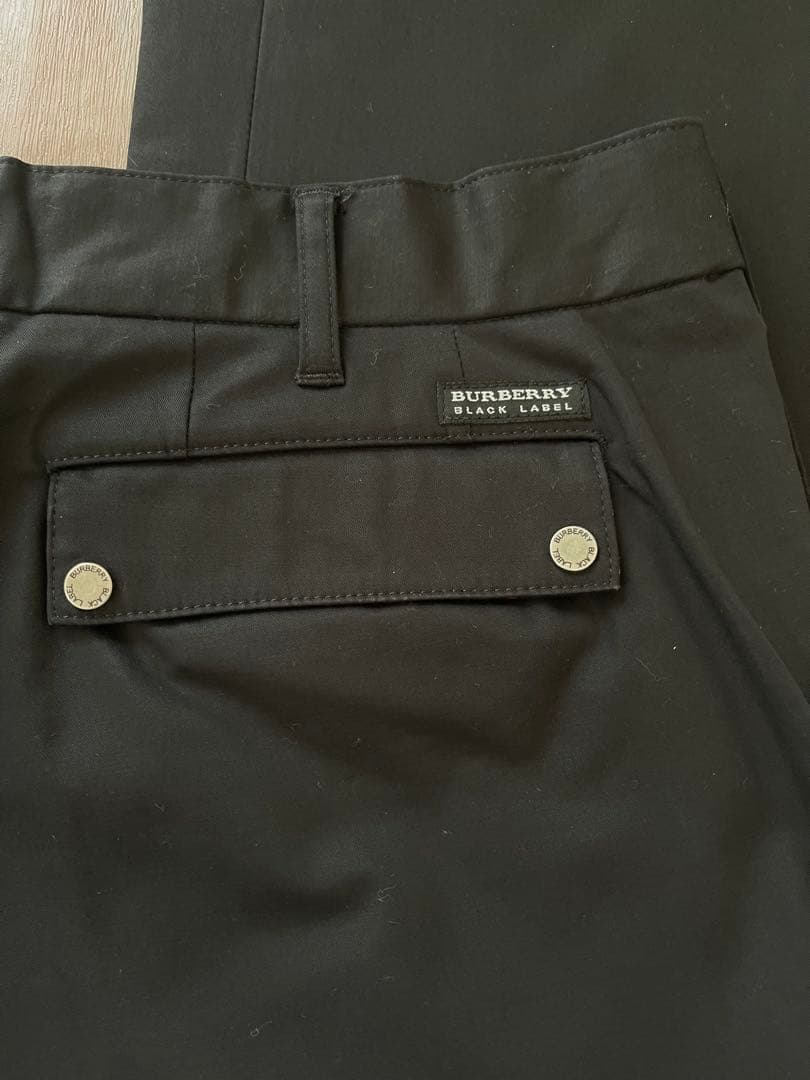 BURBERRY BLACK LABEL パンツ 82サイズ ブラック