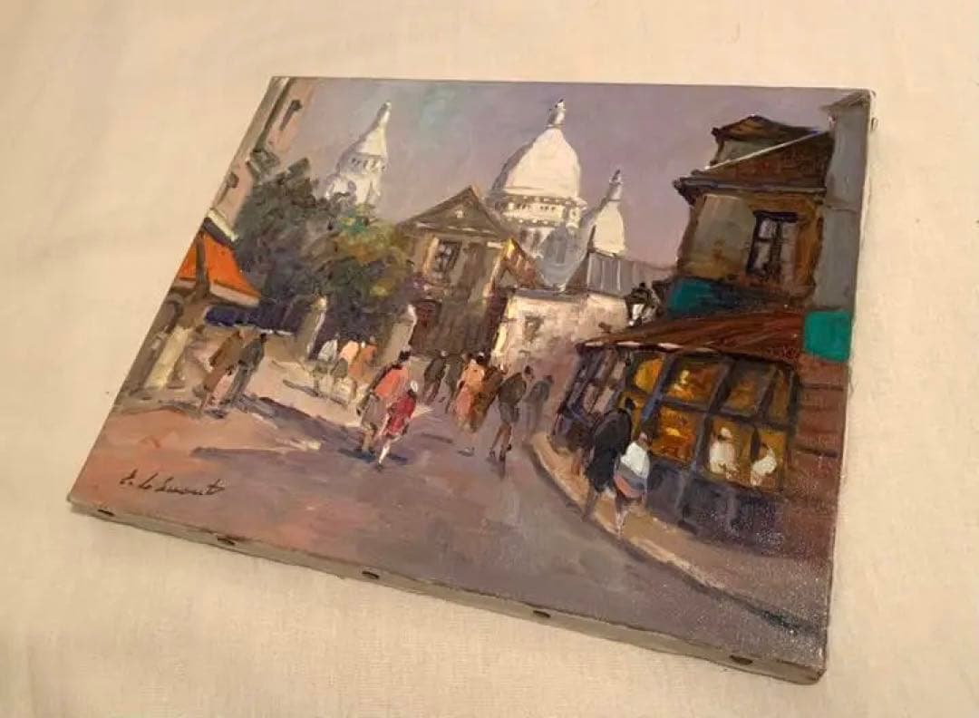 油彩画【フランス】