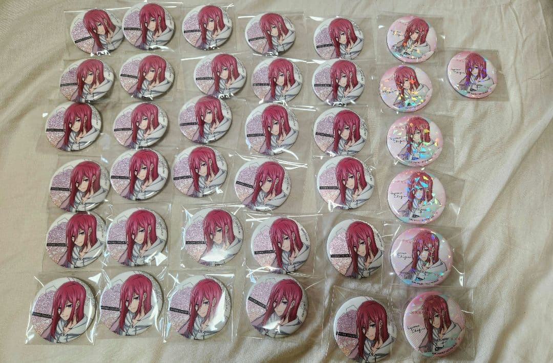 千切パーカー缶バッジセット