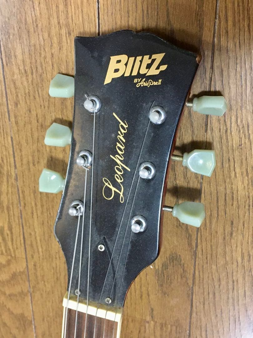 Blitz Leopard AriaProⅡレオパード レスポールタイプ