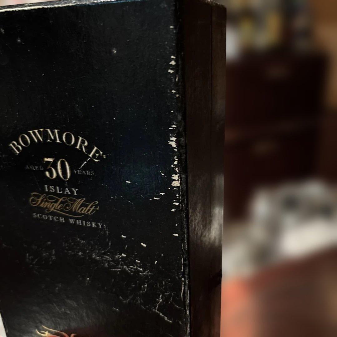 お値下げします！空瓶‼️Bowmore 30年 スコッチウイスキー 750ml