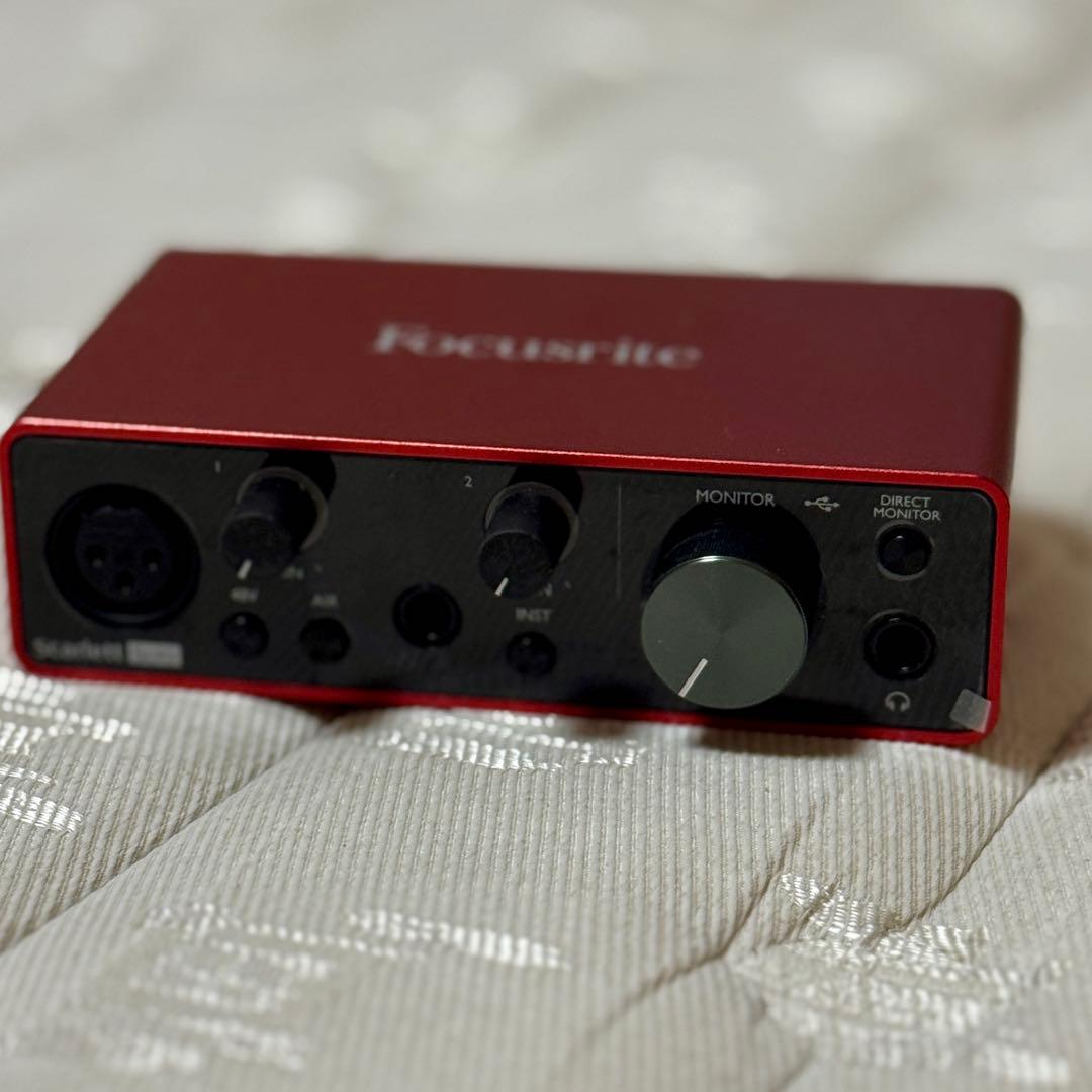ほぼ新品！Focusrite / Scarlett solo Gen. 3