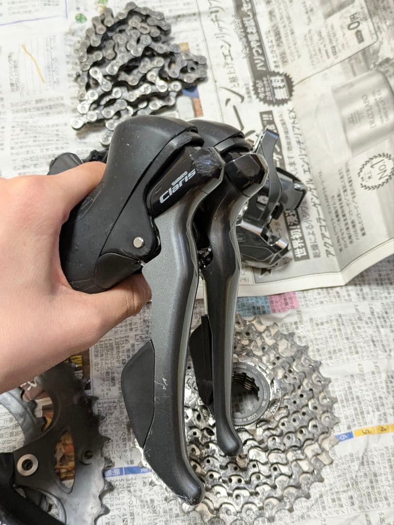 SHIMANO Claris R2000 コンポセット ‼️走行距離少なめ‼️