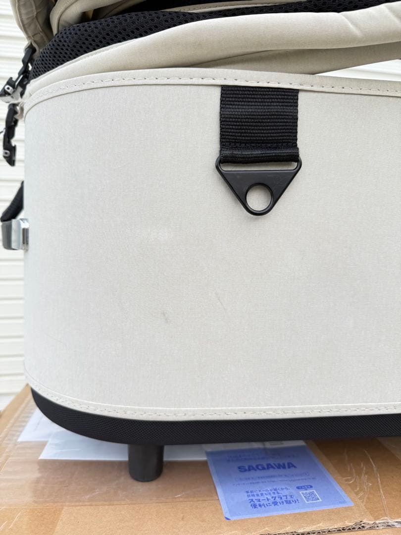 【値下げ】AIRBUGGY DOME3 ラージ アーバンホワイト コットのみ