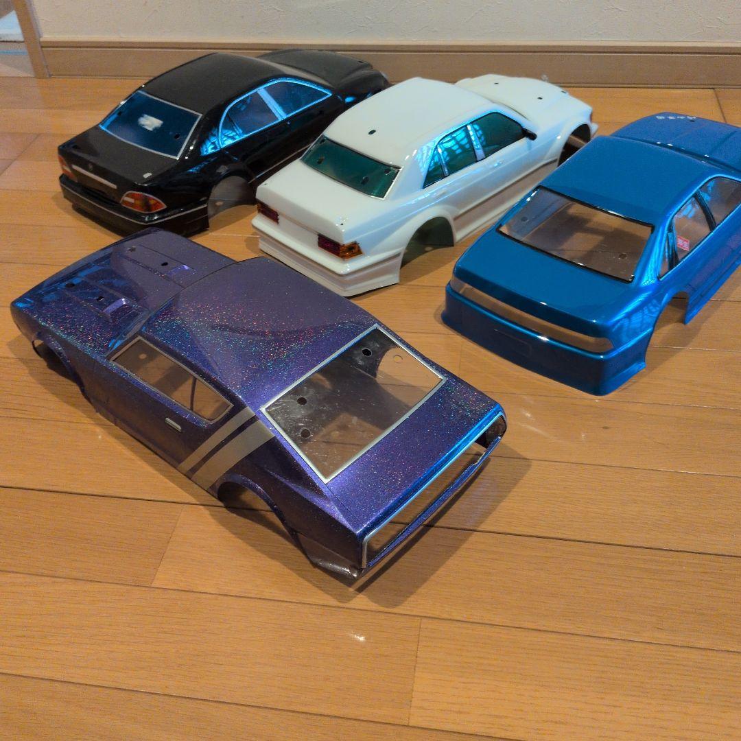 ラジコンカー用ボディ 4個セット