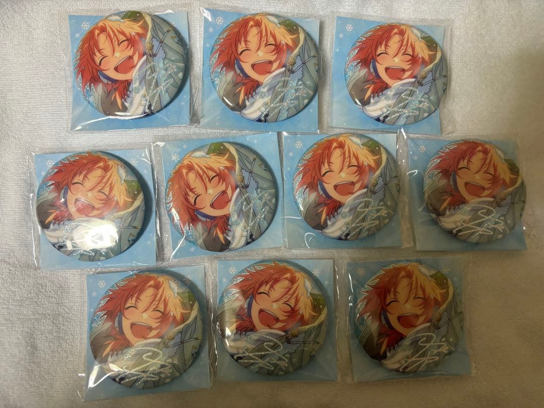 あんスタ 月永レオ 中国 冬日 缶バッジ スノーファイト