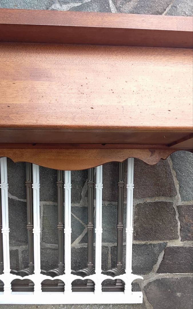 アンティーク木製テーブル 引き出し付き