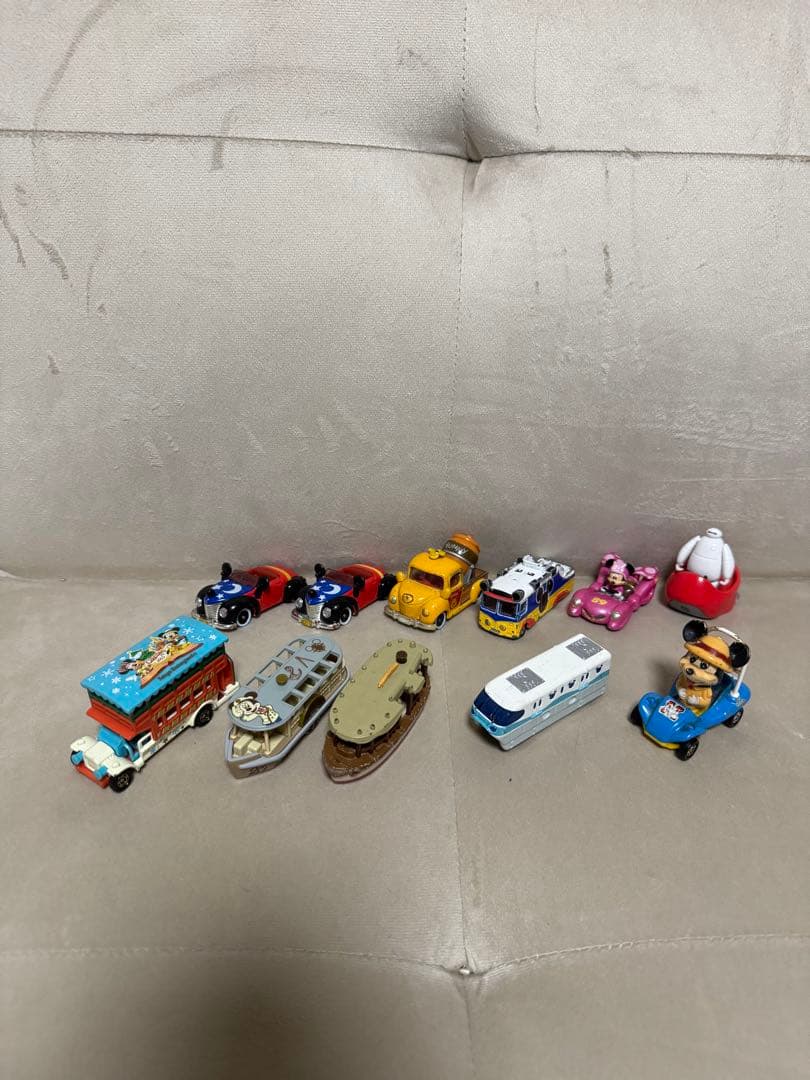 ディズニー トミカ　54台+POP 1体 +マイク 1体　まとめ　セット