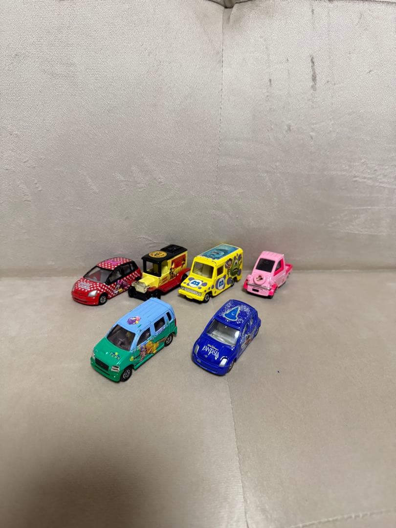 ディズニー トミカ　54台+POP 1体 +マイク 1体　まとめ　セット