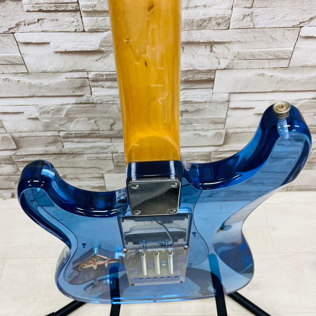 PhotoGenic st スケルトンブルー アクリルエレキギター