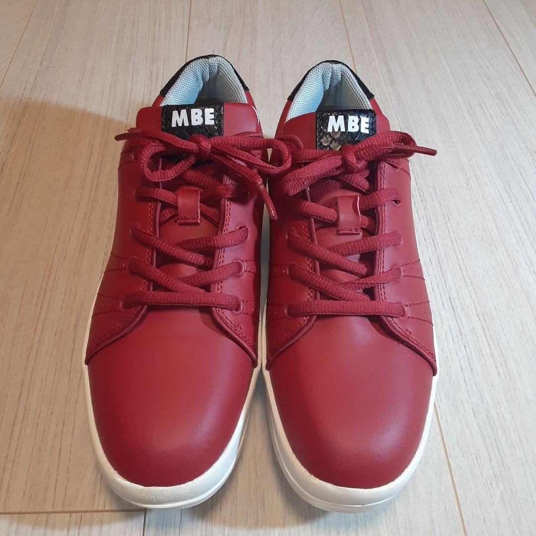 マスターバニーエディション　レディース　ゴルフシューズ　レッド　23.5cm