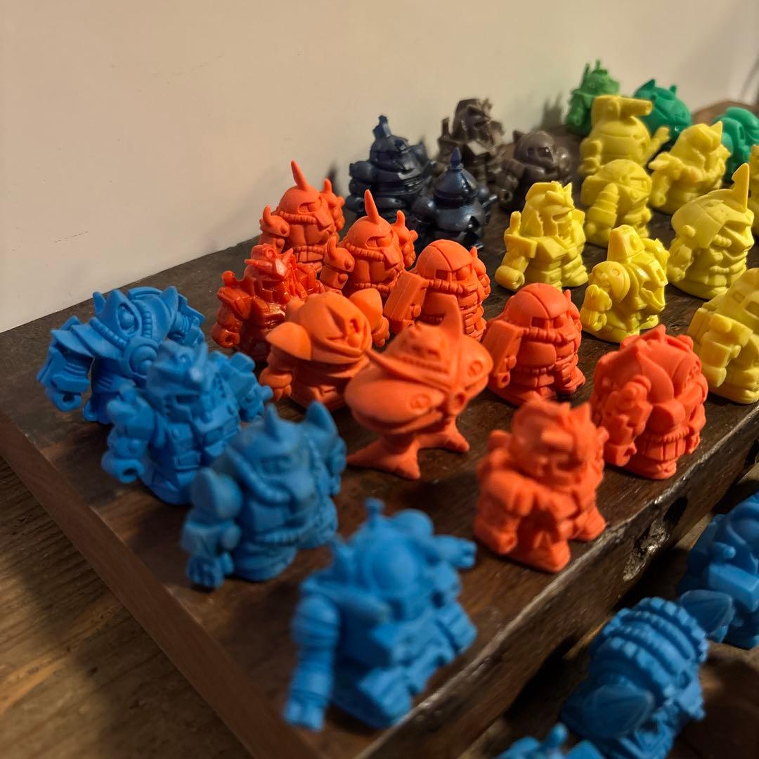 【まとめ売り】ガン消し ガンダム 昭和 レトロ ガチャ レア 初期 パーツ