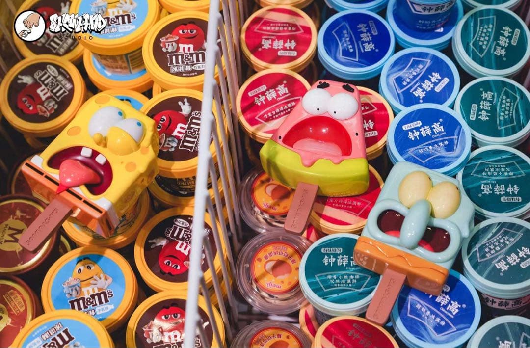 アイス三銃士　アイスキャンディー　バー　可愛い　おもちゃ　フィギュア　海外限定