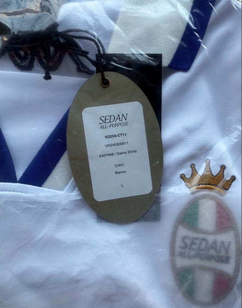 ウェア SEDAN KAPPA GAME SHIRTS L