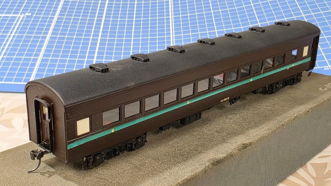 エンドウ製キット組み　スロ54(HO)