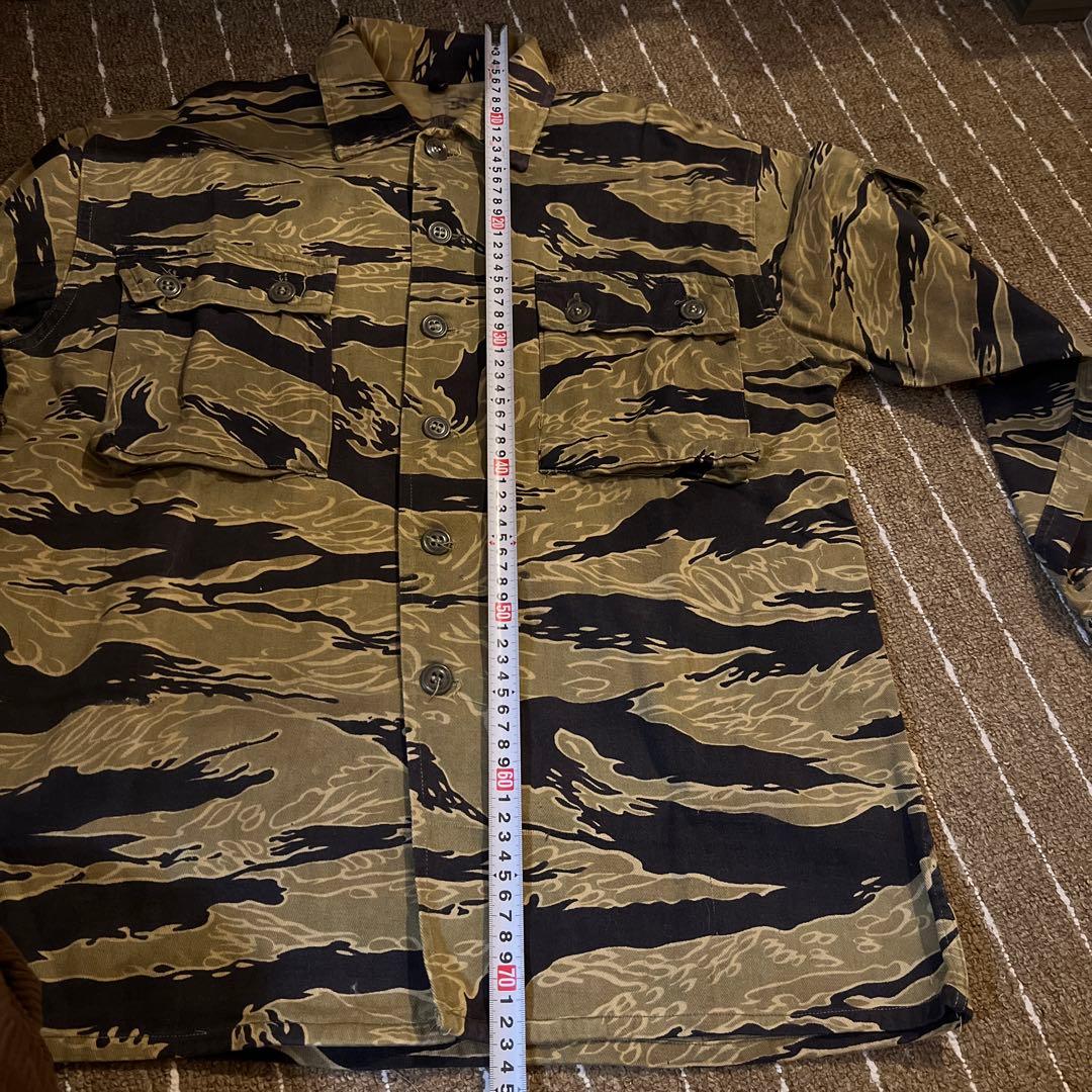 60年代　ベトナム戦　タイガーカモ　タイガーストライプカモ　ジャケット