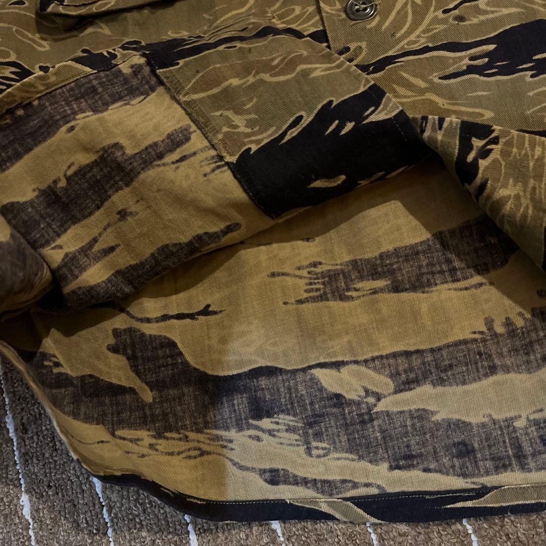 60年代　ベトナム戦　タイガーカモ　タイガーストライプカモ　ジャケット