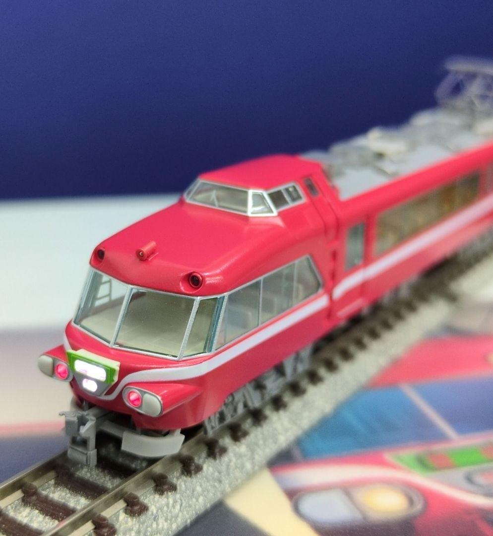 鉄道模型 名鉄7000系 2次車 白帯車 4両