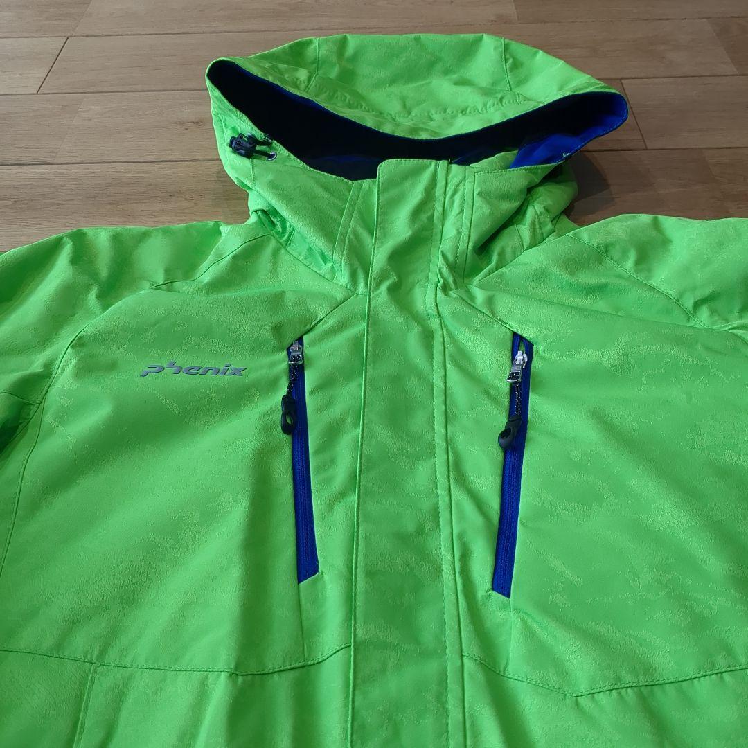 【新品未使用】phoenix フェニックス　スキーウェア　Ｓ　イエローグリーン