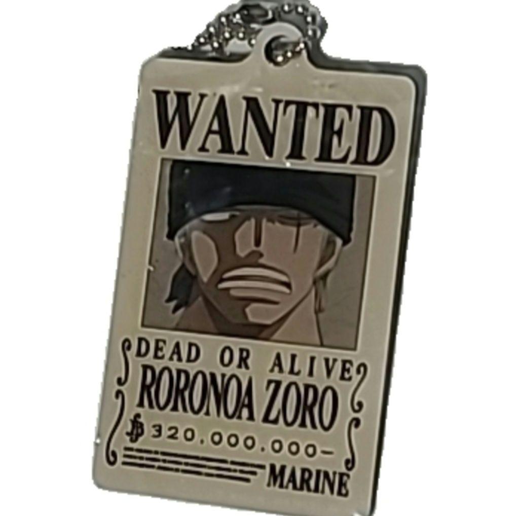 ONE PIECE ロロノア・ゾロ ゾロ 手配書キーホルダー 未開封