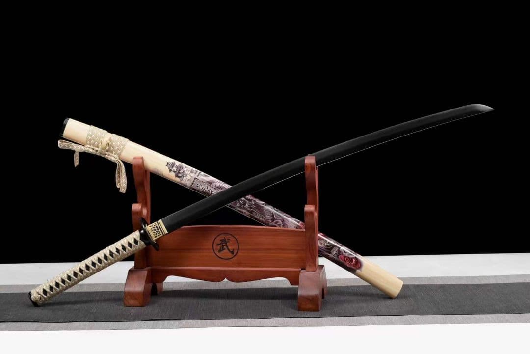 【黒龍武士】武具　刀装具　日本刀　模造刀 居合刀