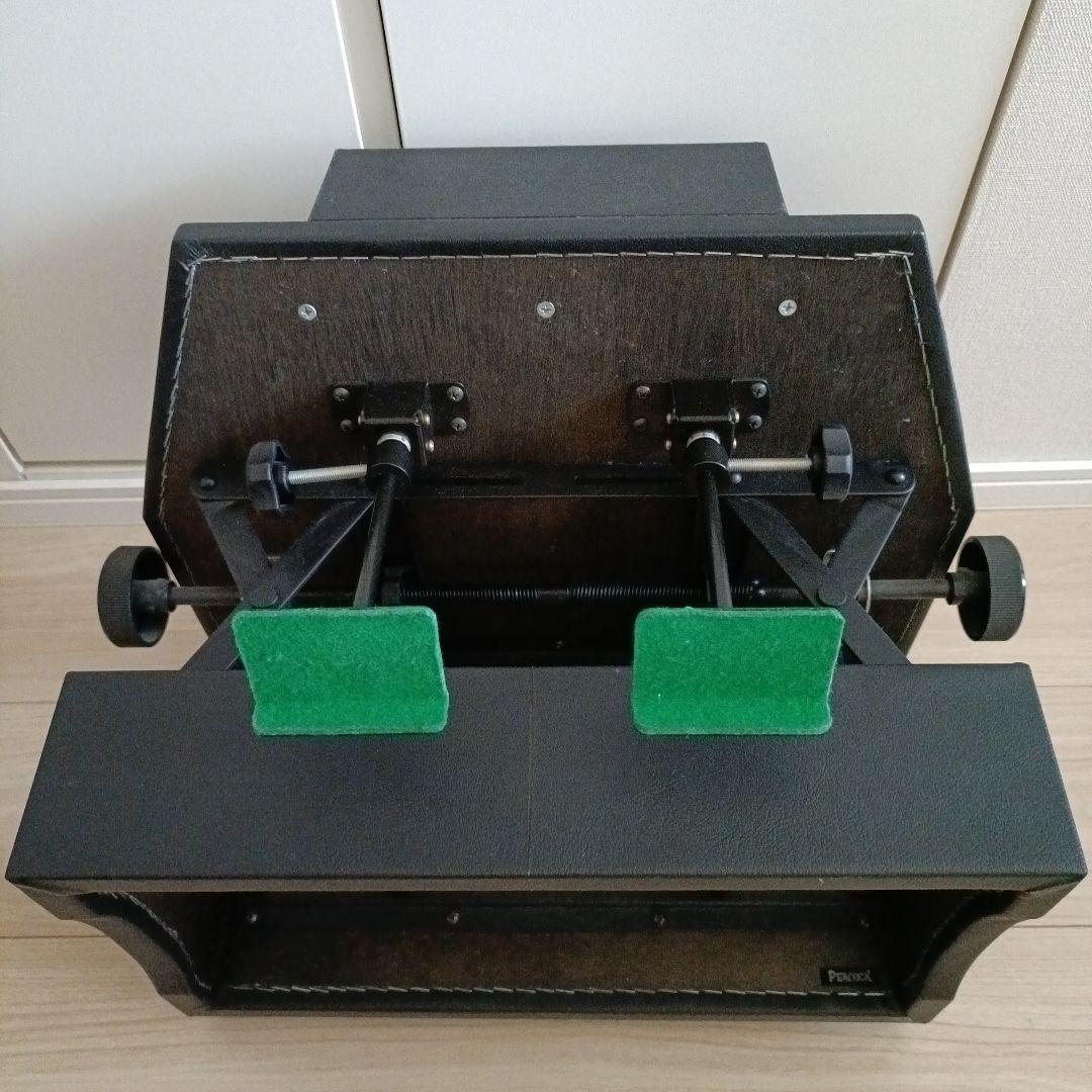 吉澤(PEACOCK)　ピアノ補助ペダル　AX-100　銀ペダル　黒　取説付