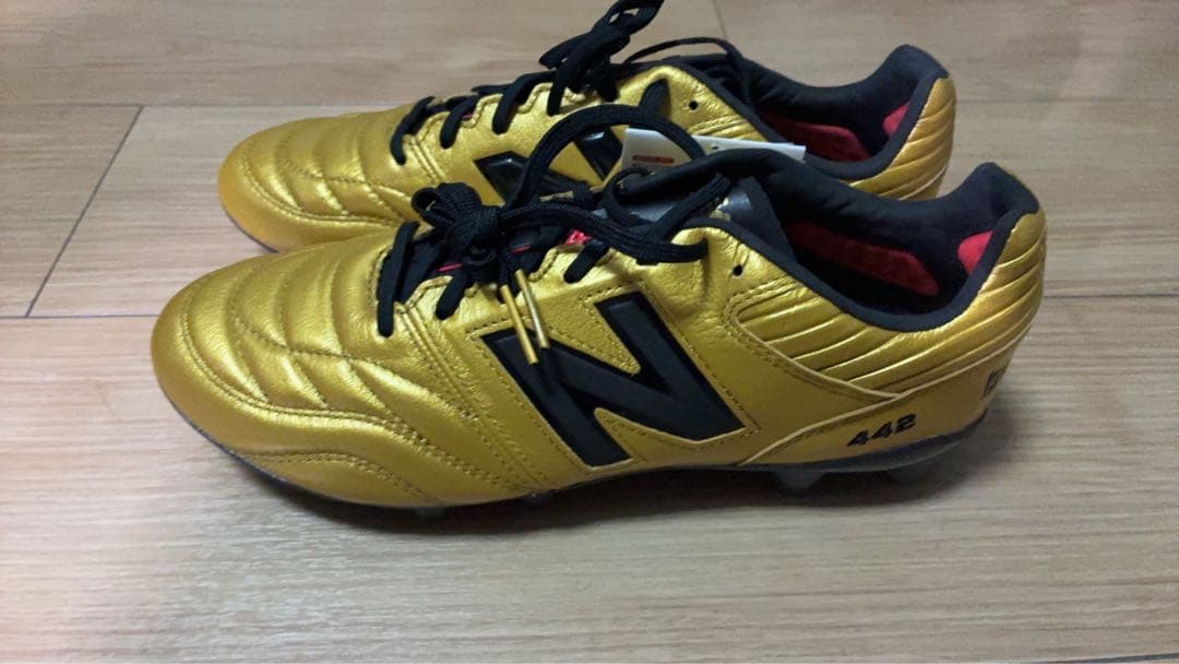 New Balance 442 ゴールド サッカーシューズ