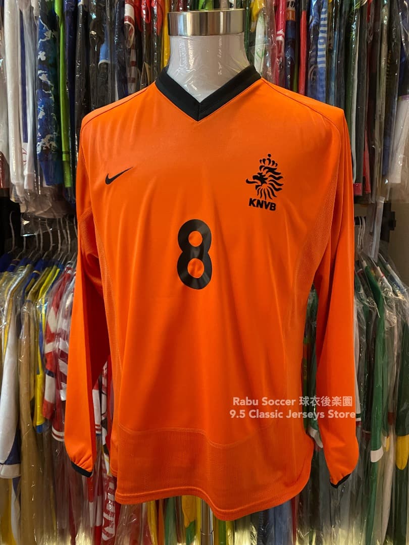オランダ代表 00/01 ホーム ユニフォーム #8 デイビッド 長袖