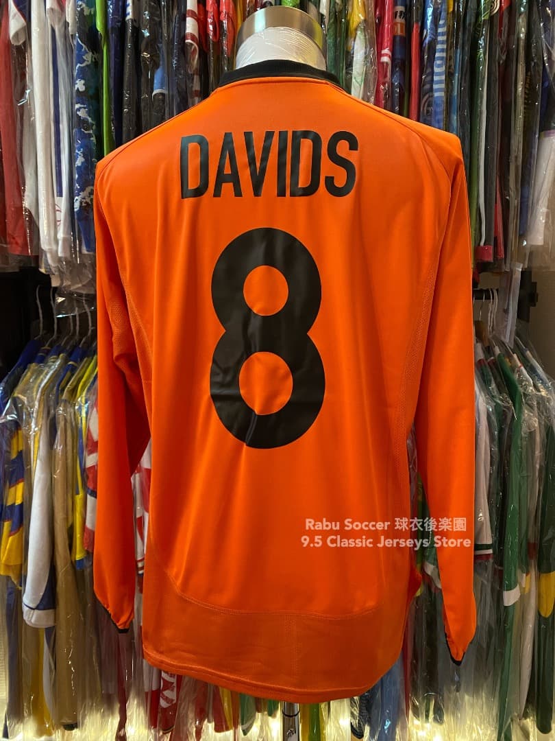 オランダ代表 00/01 ホーム ユニフォーム #8 デイビッド 長袖