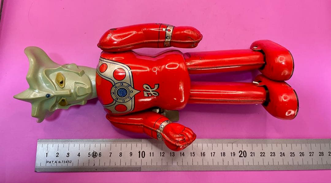 ブルマァク ウルトラマンレオ ブリキ ゼンマイ歩行 美品 当時物保証 昭和レトロ