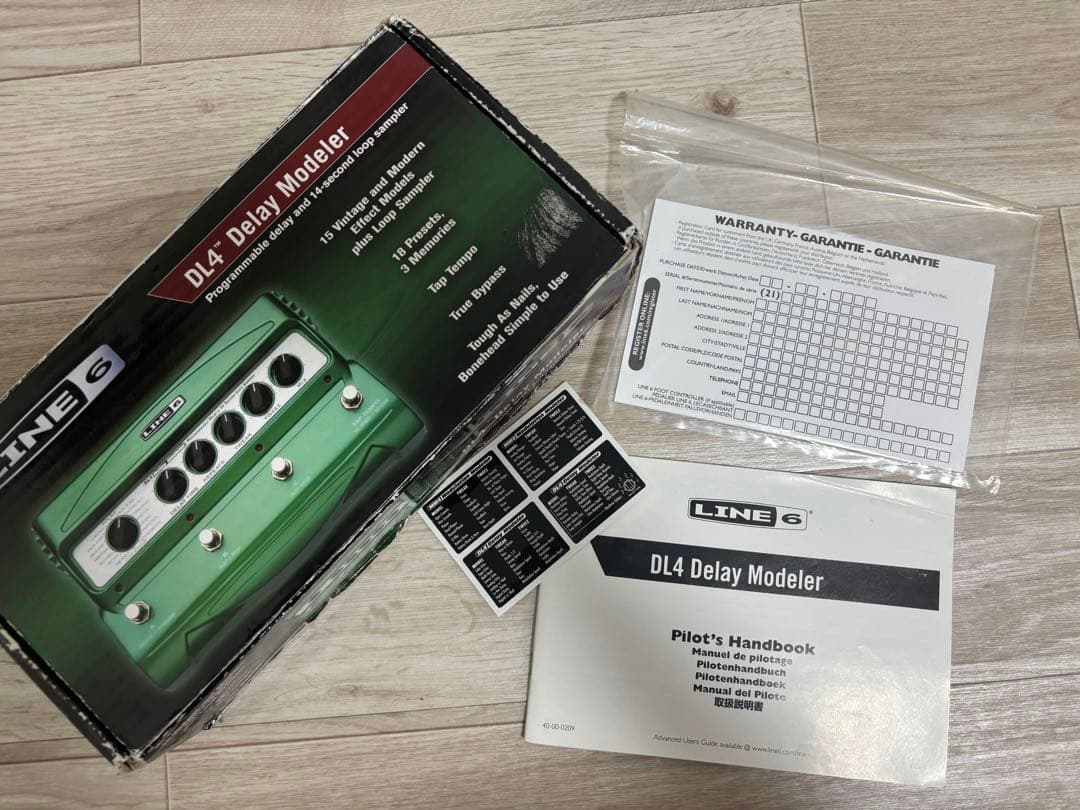 ギター LINE6 DL4 Delay Modeler
