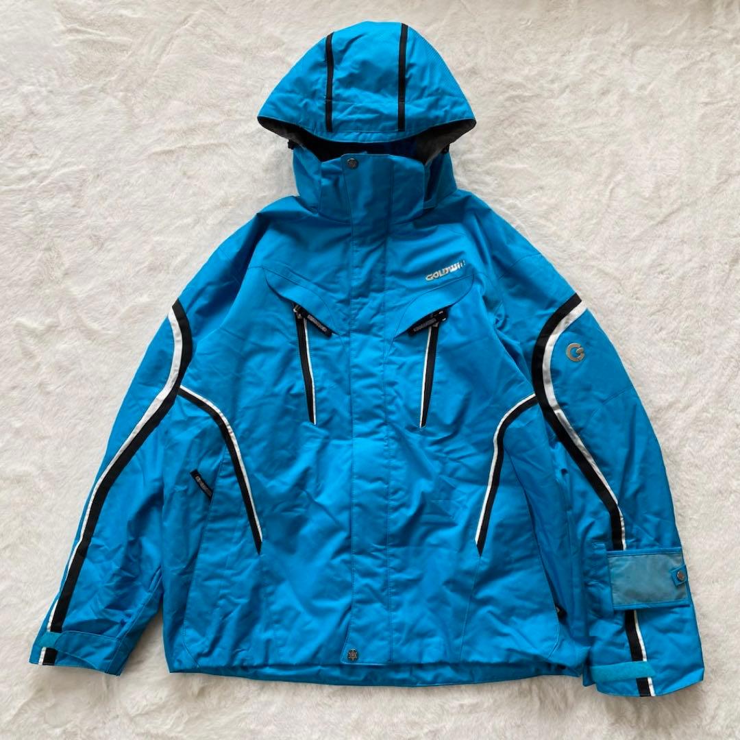 GOLD WIN スキーウェア　セットアップ　上下　ジャケット　パンツ　XL